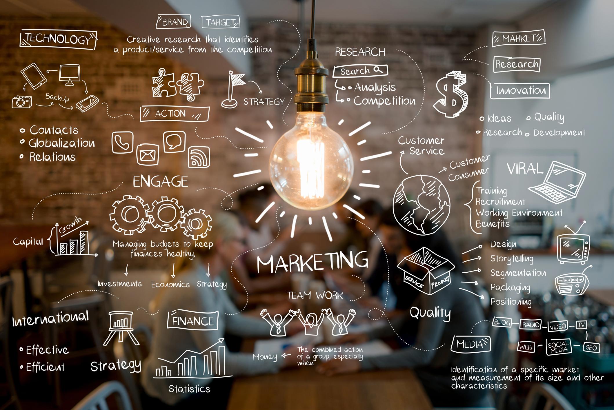 Marketing agency workspace for content operations and client reporting