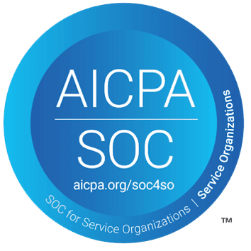 AICPA SOC for Service Organizations seal